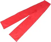Kisangel 2pcs Red Silk Waist Drum Stick Mallets for Dance Performance Drum Mallets Accessory