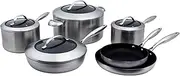 [Scanpan] 10-Piece 65100000 CTX Deluxe Set, Silver