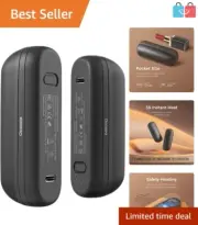 Compact Ergonomic Hand Warmers with Safe Magnetic Design - Relief for Raynaud's
