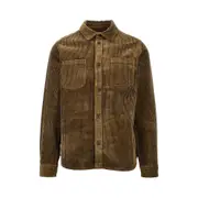 [LES DEUX] LES DEUX 'Kody' corduroy overshirt Man M M Green