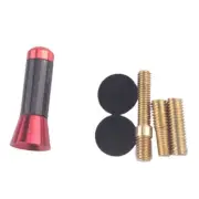 3.5cm Car Screw Radio Short Stubby Antenna w/ screws Kit Accessories Set Red (for: Chevrolet)