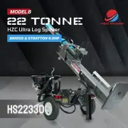 HZC 22 Ton LOG SPLITTER Wood Hydraulic Firewood 22T Turntable Wood Splitter