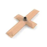 Holley Hydramat Centre Outlet - 15 Inch, Cross, 3/8 Inch NPT, 8 Inch, HO16-101