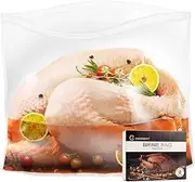 Brining Bags for Turkey, 3 Packs Extra Large Turkey Brine Bag with 3 Cotton Strings, Thickened Brine Bags with Double Zip-lock Seal for Turkey, Chicken Marinade, 26"×22" Hold up to 35LB by JY COOKMENT