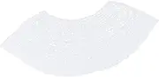 [Healeved] Small Waistcoat Veil Wedding Shawls and Wraps Travel Scarf Chiffon Scarves Strapless Dress Women Tulle Dress Silk Shawls and Wraps for Women French Sun Shawl White Nylon Yarn