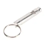 (Silver)10 Pc Emergency Whistle Super Loud Outdoor Safety For Life MU