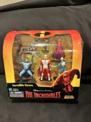 Disney Pixar The INCREDIBLES Heroes Figures New