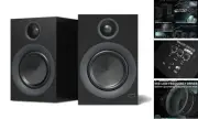 Bluetooth Bookshelf Speakers, 75W Powered Active Speaker with 4 Inch Woofer,