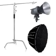 Aputure Amaran 100d S 100W 5600K Daylight LED Video Light +Light Dome SE + Stand