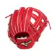 「野球魂」--「MIZUNO」【GLOBAL ELITE GA】等級少年用硬式棒球手套（內野手，1AJGA27403，70蘿蔔紅色）附手套袋，for小五∼中二