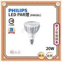 在飛比找蝦皮購物優惠-【滿3000免運】PHILIPS 飛利浦 LED PAR燈 