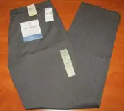 NEW DOCKERS MENS BEST PRESSED STRAIGHT FIT GREY PINSTRIPE KHAKI PANTS MANY SIZES