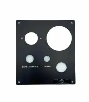 Mastercraft Prostar Dash Panel, LH Ignition plate, Key Switch Panel 12v outlet
