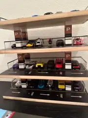 Hot Wheels & Matchbox Display Case 1/64 Diecast Toy Car Storage Parking Garage