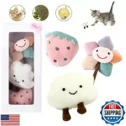 Cat Catnip Toys, Cute Cat Toys with Catnip for Indoor Cats, Cat Chew Toys for