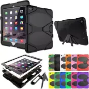 For iPad Mini 4 3 2 1 iPad Air Air 2 Shock Proof Hybrid Case Heavy Duty Cover