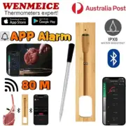 Wireless Smart Meat Thermometer Grill BBQ Cooking Bluetooth App Control 1 Probe
