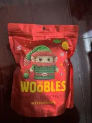 wobbles crochet kit Bernard The Elf Christmas Holiday Edition