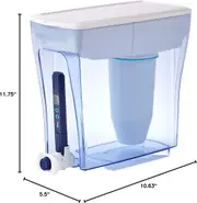 Culligan 20-Cup Water Filter Dispenser 5-Stage
