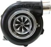 Aeroflow Boosted 5455.83 Vband Flange V-Band Outlet GTX3071 Black - AF8005-3031BLK