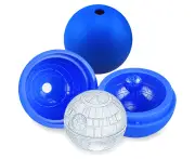Mold Ice Cube Tray, Ice Ball mold for Star Wars Lovers or Christmas Party Theme - Blue