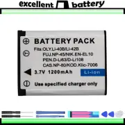 NEW Li-42B Battery FOR Nikon EN-EL10 Casio NP-80 Pentax D-Li63 Kodak KLIC-7006