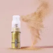 Sprinks Edible Dust Spray Pump Shimmer Gold Micro Fine Glitter Easy to Use for Cakes Cupcakes Cookies for Desserts Blue Sprinkles Edible
