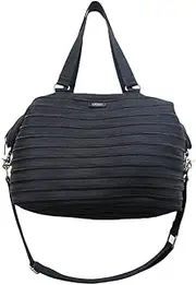 Crazip Zippered Boston Bag (Large) Boston Bag Black CZ-17L-1-BK CZ-17L-1-BK