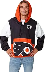 FOCO Men's NHL Team Logo Warm-up Windbreaker Jacket