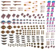 1/64 Harley Davidson Waterslide Decals MADE IS THE USA