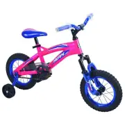 Huffy 12-inch Kids Bike with Training Wheels Small Pink