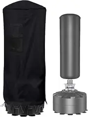 Standing Boxing Bag Cover Outdoor Waterproof, GS Alderaul Freestanding Punching Bag Cover, Adjustable Outdoor Heavy Boxing Bag Protective Cover for Freestanding Kickboxing Bag, Punching Bag