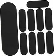 Gatuida 10Pcs Grip Tape Adhesive Foam Finger Skateboard Supplies Lightweight for Skateboard Accessories Easy to Carry and Store