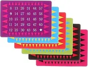 GARIOUANS 5 Sets Mind Bending Telepathic Calculation Cards Interactive Trick for Stage Performance Props Engaging Mind Reading Number Games for Parties and Shows