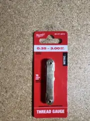 Milwaukee Tool 49-57-5012 Thread Pitch Gauge