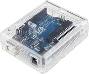 SB COMPONENTS Arduino Uno R3 Case Enclosure New Transparent Clear Computer Box Compatible with Arduino UNO R3