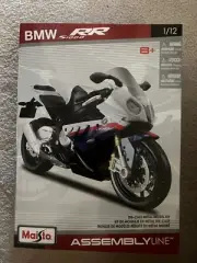 New Maisto Motorcycle BMW S1000 RR Assembly Line Building Metal Model Kit 1:12