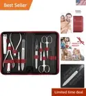 Nail Kit for Men and Women - Manicure Set 12 pcs - German Made Nail Kit - Gro...