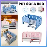 Soft Dog Bed Pet Sofa Cushion All Season Kennel for Small and Large Dogs Cats AU