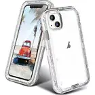 For iPhone 12 12 Pro 12 Pro Max Mini Shockproof Clear Case Fits Otterbox Clip