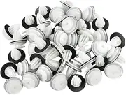 50 Pcs Car Fixing Clips, Universal Car Rivet Clip Kit Auto Bumper Fasteners Rivet Clips, Door Trim Car Body Rivets Mounting Kit Panel Retainers