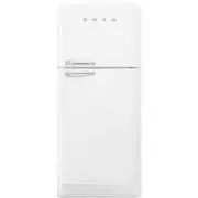 Smeg 524 Litre 50's Retro Style Top Mount Refrigerator - White