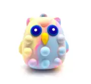3D Owl Pop-it Fidget Toy Push Bubble Sensory Stress Relief 5pc