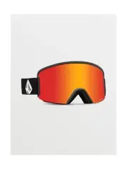 Volcom - Garden Goggles Matte Black Red Chrome + BL Yellow