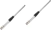 CONGARTENO 2pcs 27mhz Antenna Antenna Car Antenna Ham Antenna Vertical Antenna Antenna Cb Antenna Ham Antenna Retractable Antenna Shortwave Antenna Zinc Alloy