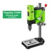 220V 710W Mini Bench Drill Electric Bench Drilling 1-13mm Carpentry Drill Press