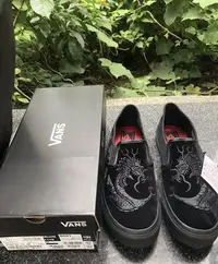 在飛比找Yahoo!奇摩拍賣優惠-10全新正品 DELUXE x Vans SLIP-ON 黑