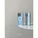 高級感遠峰藍磁吸iPhone14ProMax手機殼適用蘋果MagSafe簡約磨砂