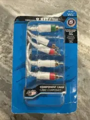 Nintendo Wii Component Cable by Mad Catz Brand New Factory Sealed 9.8 FT