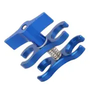 Aluminum 2-Hole Diving Butterfly Clip Clamp Light Arm Ball Head Mount for Gopro